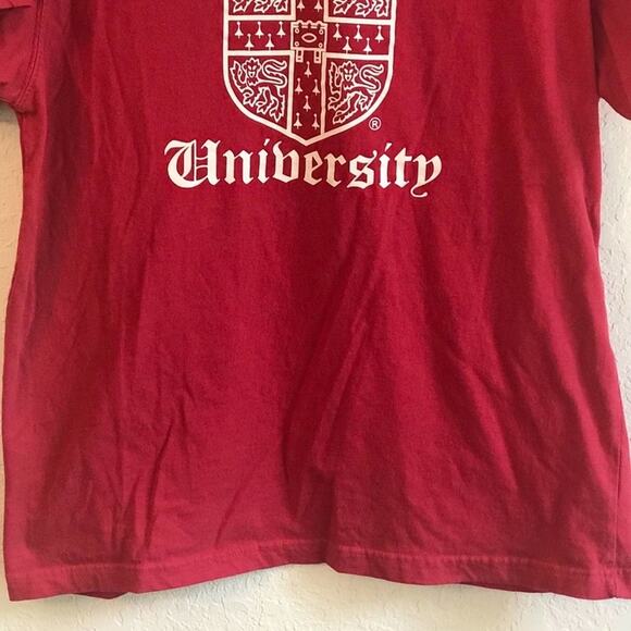 Cambridge University M men authentic red t-shirt vintage - Picture 4 of 8